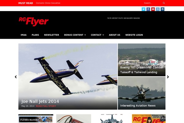 Rigel theme site design template sample
