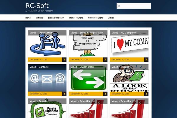 Newschannel theme site design template sample