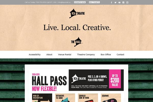 Site using The Events Calendar plugin