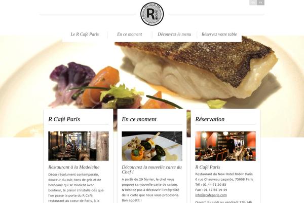 Enfant theme site design template sample
