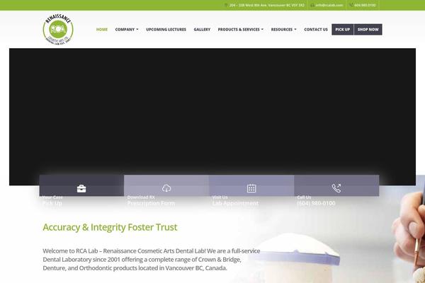 Porto theme site design template sample