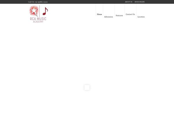 Solfeggio theme site design template sample