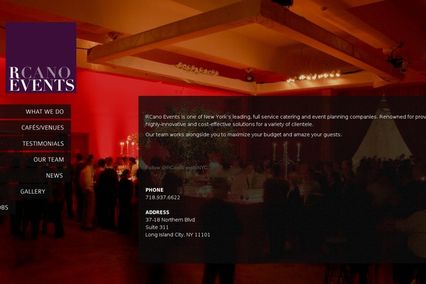 Fenix theme site design template sample