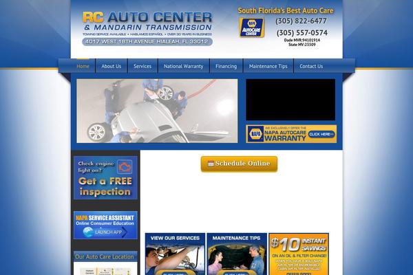 Avada theme site design template sample