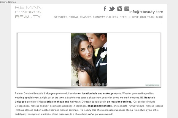 rcbeauty.com site used Gridspace