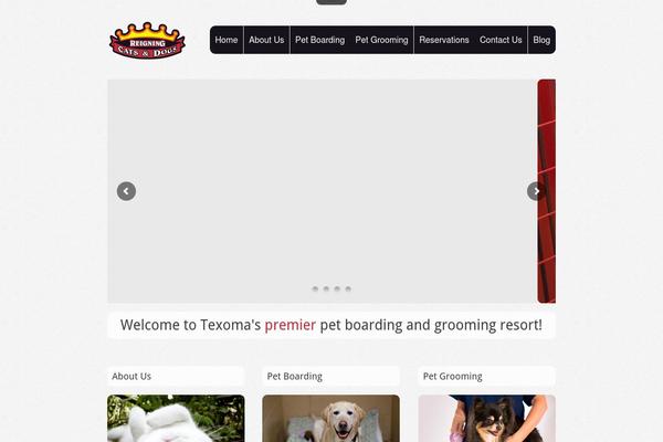 Shepard theme site design template sample