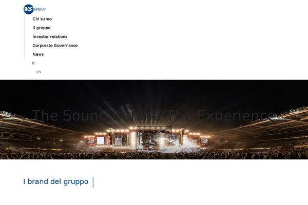 rcf-group.it site used Rcf