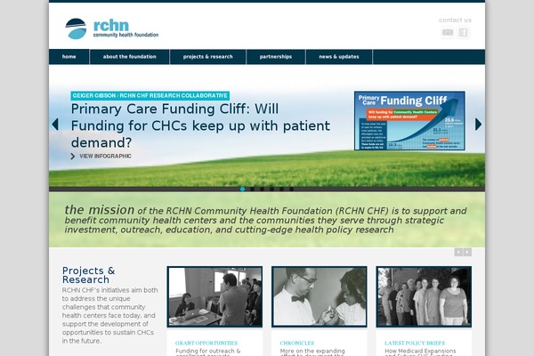 rchnfoundation.org site used ELOGIX