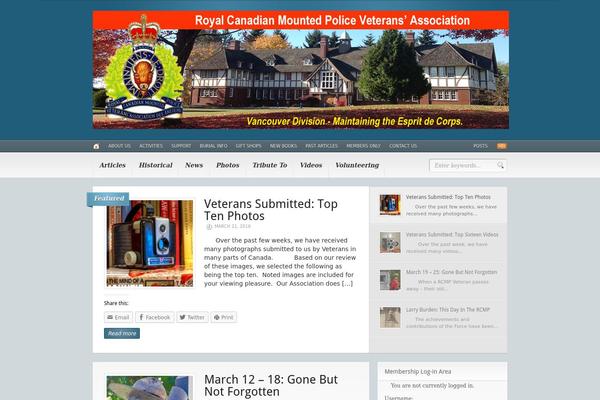 Headlines theme site design template sample