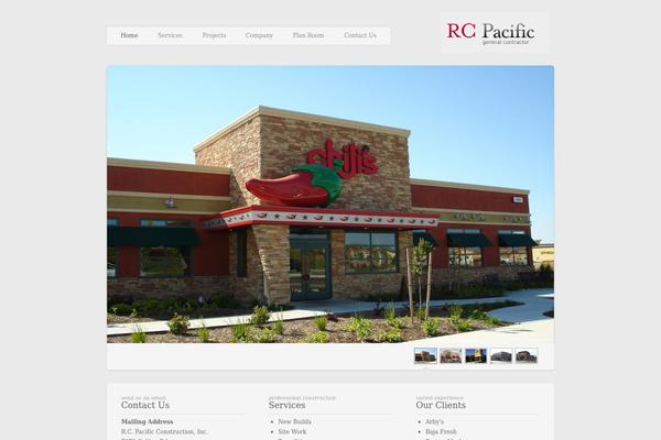 Twicet theme site design template sample