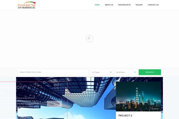 Wp Estate theme site design template sample