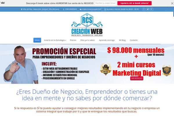 rcscreacionweb.com site used Dt-the7_v.4.1.3
