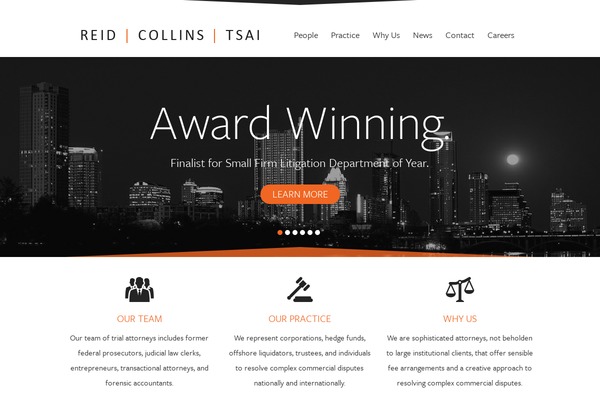 Rct theme site design template sample