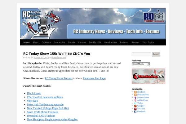 Site using Ad King Pro plugin