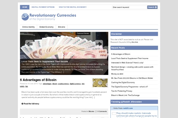 Gazette theme site design template sample