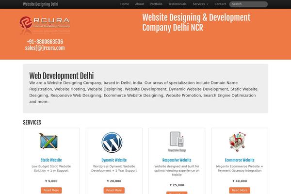 rcura.com site used Rcura