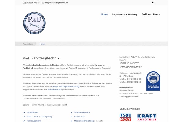rd-fahrzeugtechnik.de site used Drivingschool