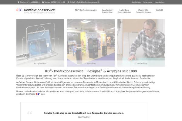 Virtue Premium theme site design template sample