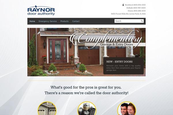 BlackBird theme site design template sample