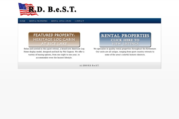 WhiteHouse theme site design template sample