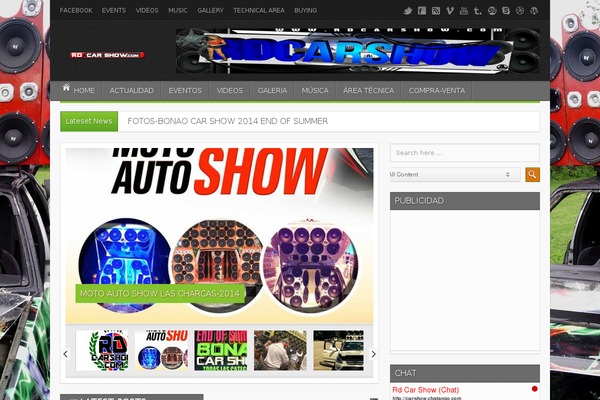 rdcarshow.com site used Goodnews 5.5