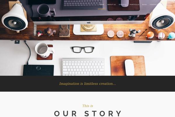 Dorianwp theme site design template sample