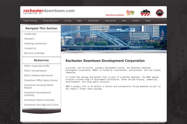 Thirty Ten theme site design template sample
