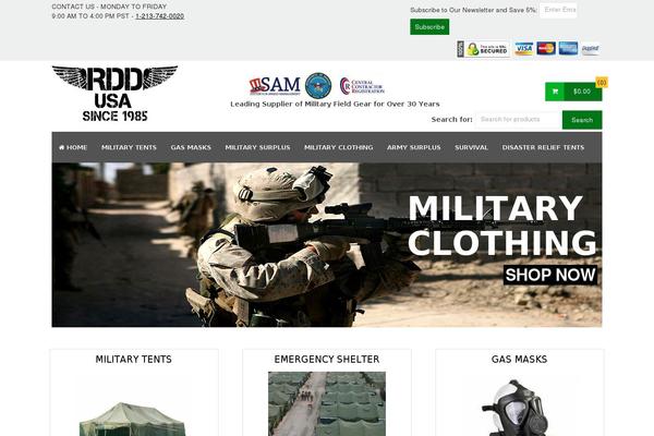 Flatmarket theme site design template sample