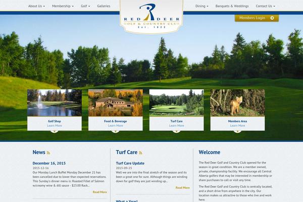 Chimera-framework theme site design template sample