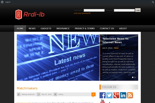Megamag theme site design template sample