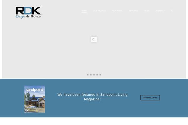 Dekor theme site design template sample