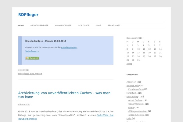 Site using Flattr plugin