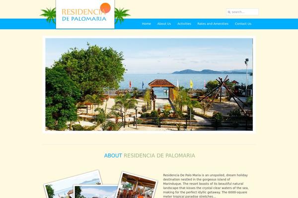 Master theme site design template sample