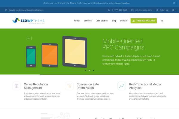 InStyle theme site design template sample