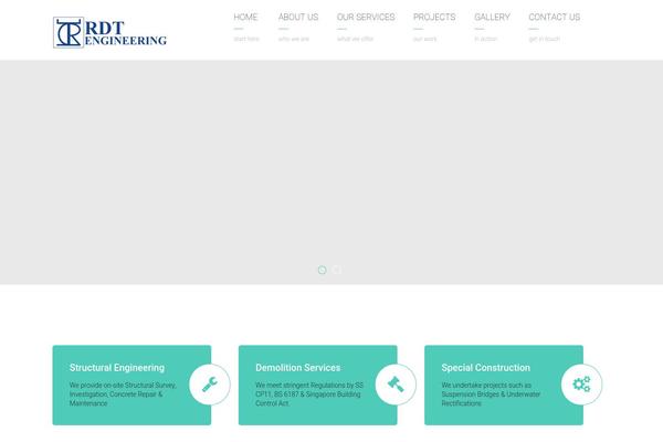 Arkitekt theme site design template sample