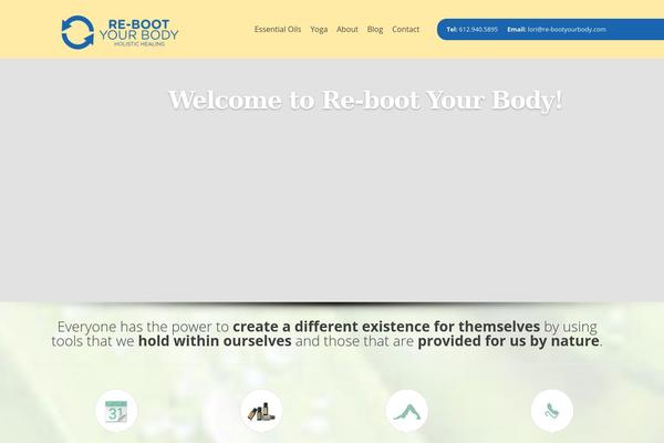GetFit theme site design template sample