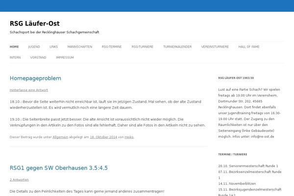 Fluid Blue theme site design template sample