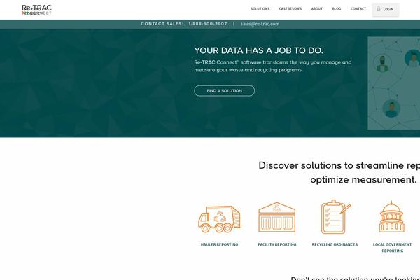 FoundationPress theme site design template sample