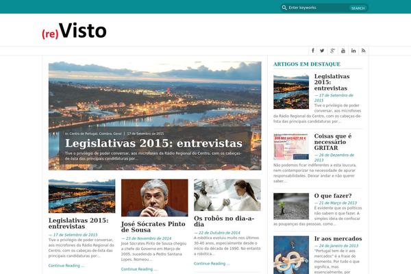 FastNews Light theme site design template sample