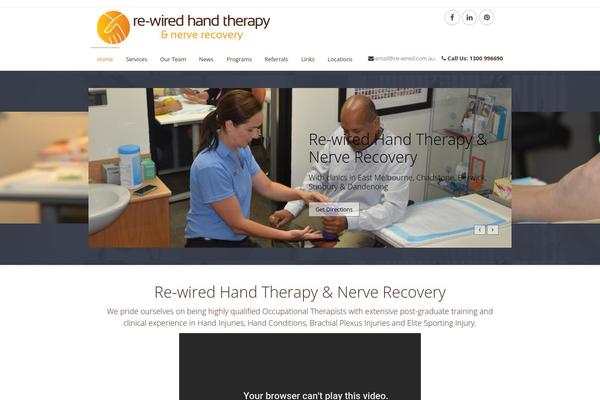 Medical Doctor theme site design template sample