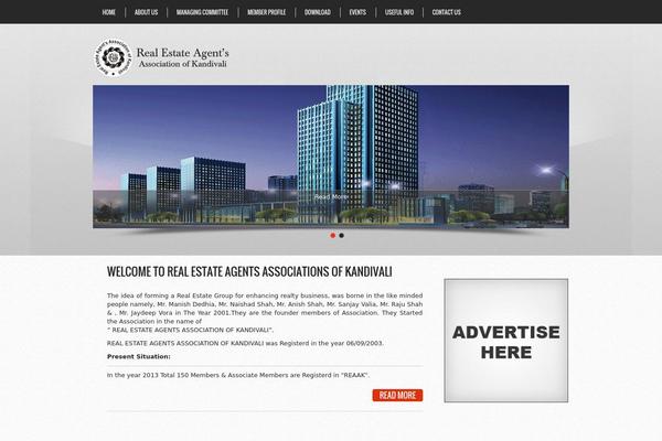 Simpleone theme site design template sample
