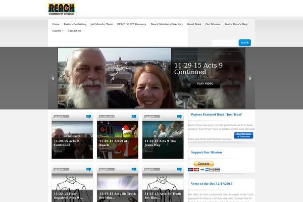 Evid theme site design template sample