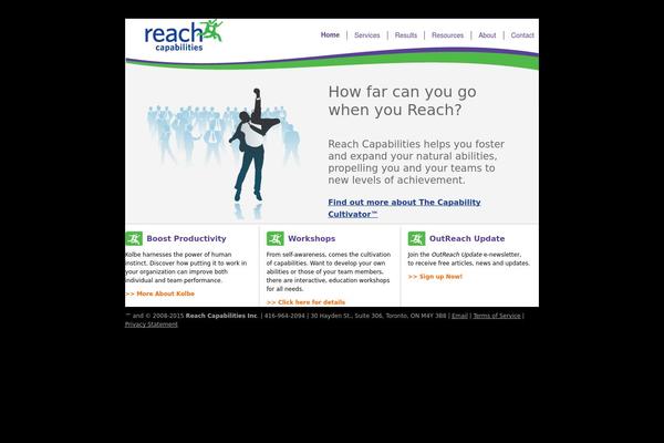 reachcapabilities.com site used Reach