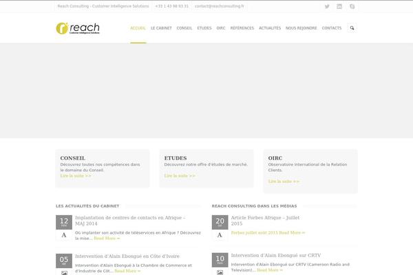 reachconsulting.fr site used Reach