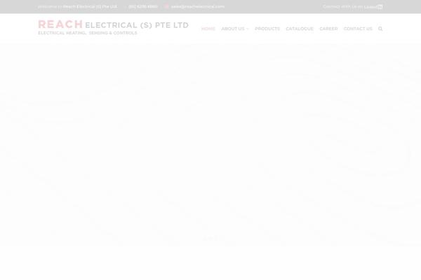 Redbiz-child theme site design template sample