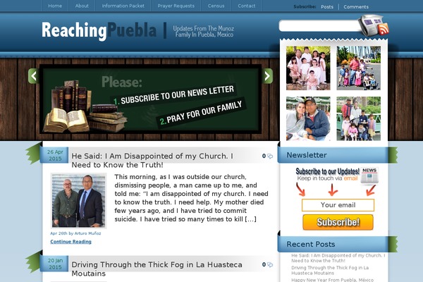 Site using Floating Adsense Bar plugin