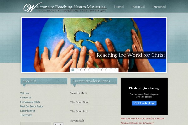 Antioch theme site design template sample