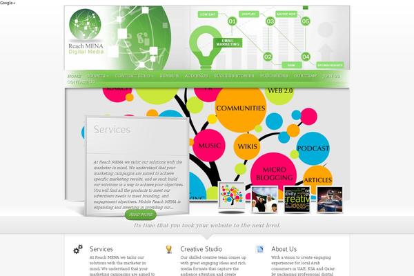 SimplePress theme site design template sample