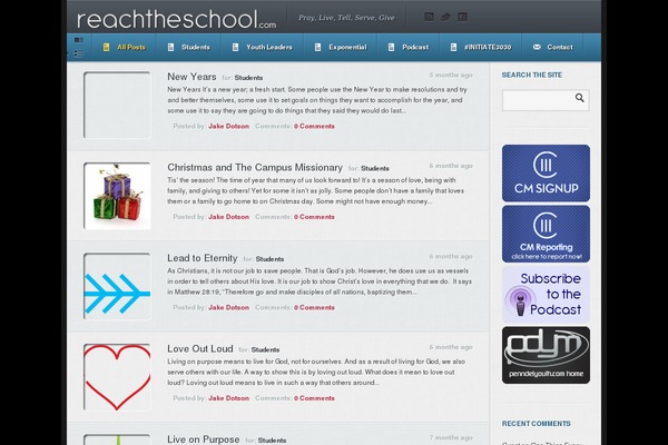 reachtheschool.com site used Rts