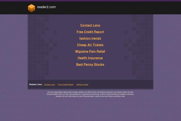 Vito theme site design template sample